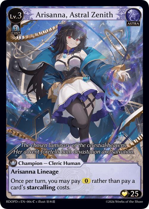 Arisanna, Astral Zenith (Extended Art)