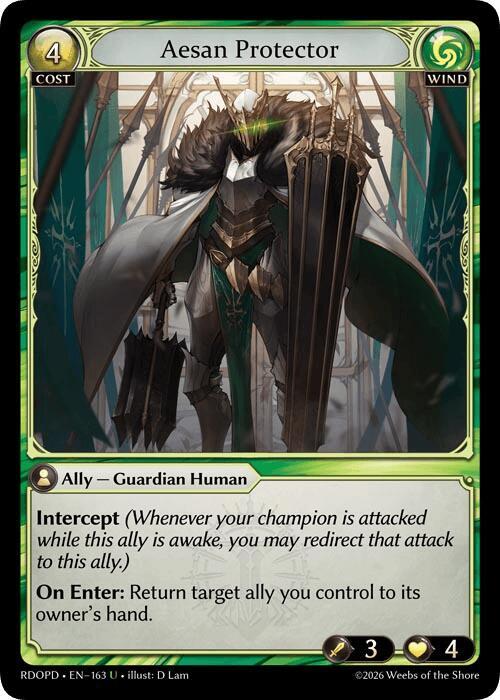 Aesan Protector - Grand Archive TCG