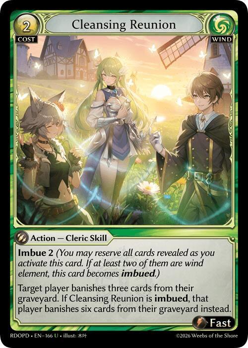 Cleansing Reunion