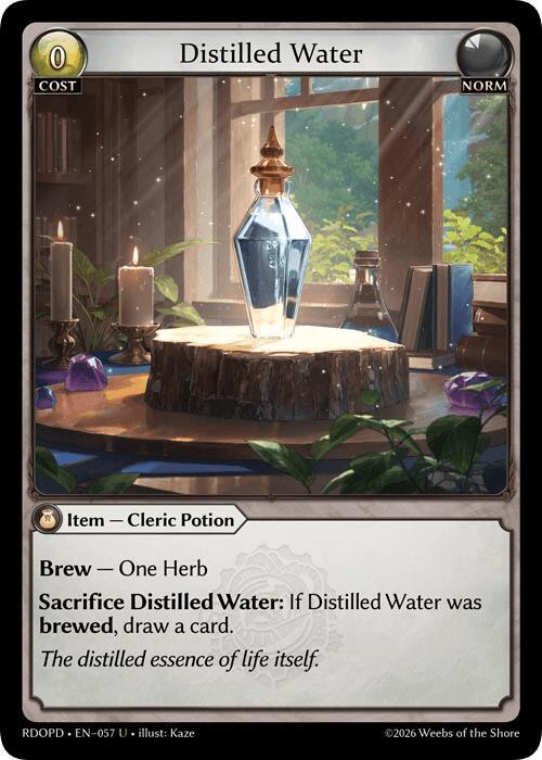 Distilled Water