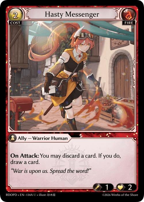 Hasty Messenger (134A)