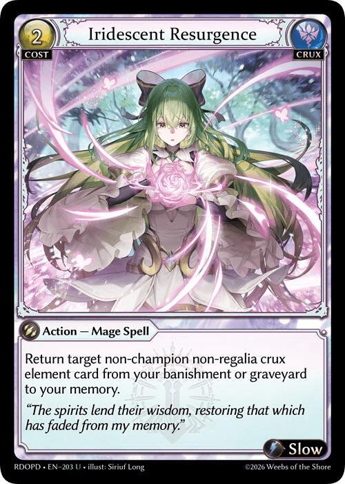 Iridescent Resurgence