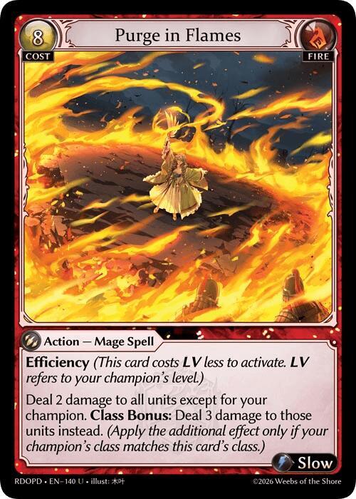 Purge in Flames