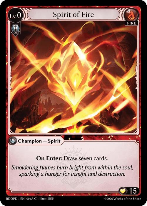 Spirit of Fire (001A)