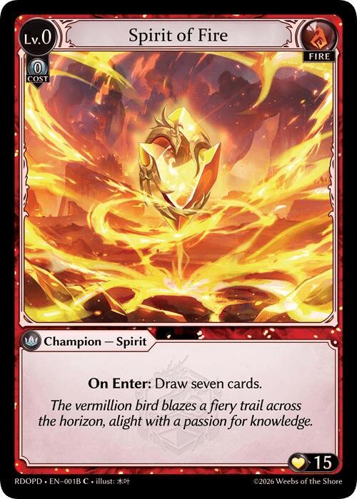 Spirit of Fire (001B)