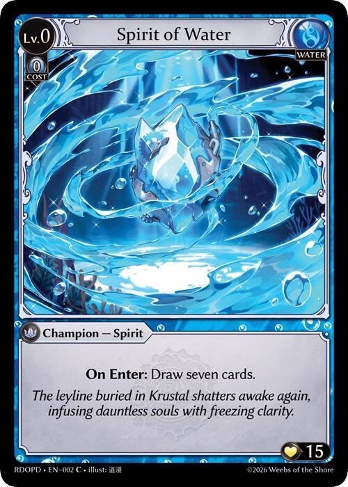 Spirit of Water