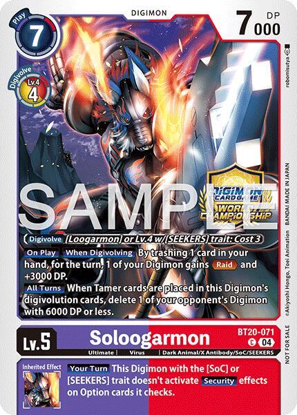 Soloogarmon (Championship 25-26 Finals Season 2)