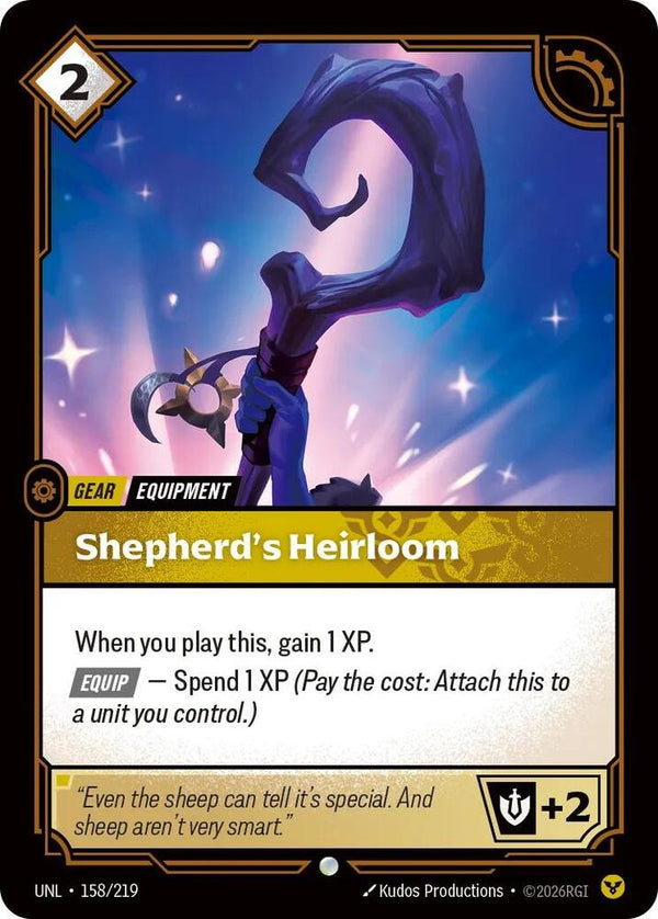 Shepherd's Heirloom - Riftbound: League of Legends TCG