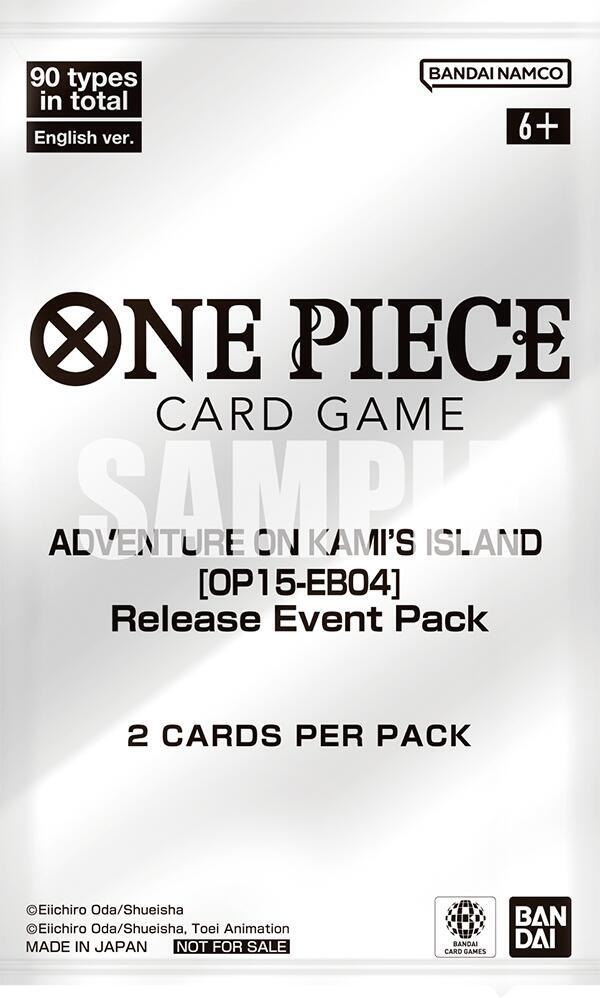 Adventure on Kami's Island - Release Event Pack - One Piece Card Game