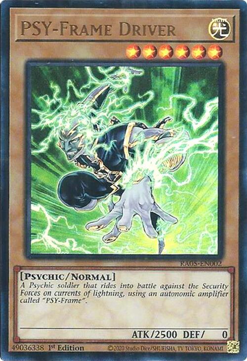 PSY-Frame Driver (Ultra Rare) (RA05-EN002) - Yu-Gi-Oh!