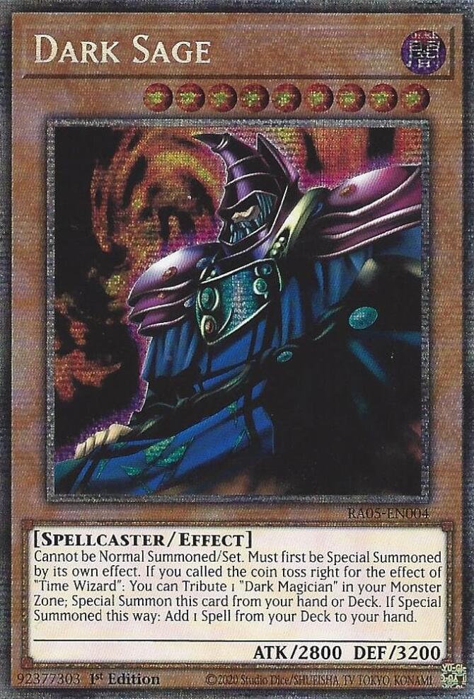 Dark Sage (Starlight Rare) [RA05-EN004] Starlight Rare