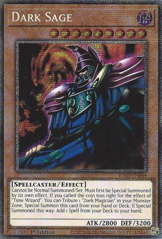 Dark Sage (Starlight Rare) [RA05-EN004] Starlight Rare