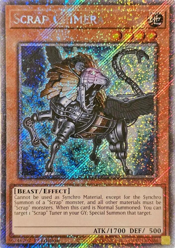 Scrap Chimera (Platinum Secret Rare) (RA05-EN005) - Yu-Gi-Oh!
