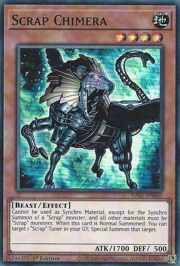 Scrap Chimera (RA05-EN005) [Super Rare] - Yu-Gi-Oh!