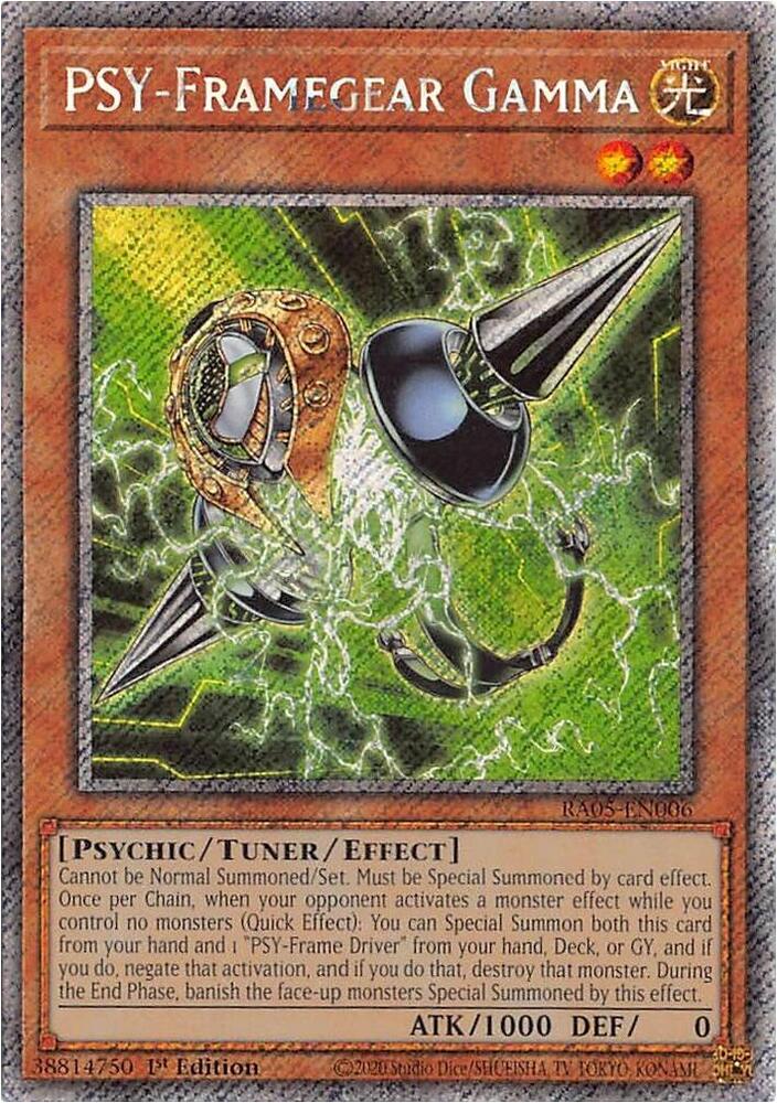 PSY-Framegear Gamma (Platinum Secret Rare)