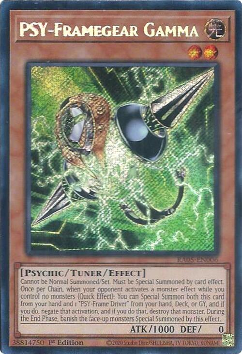 PSY-Framegear Gamma (Secret Rare)