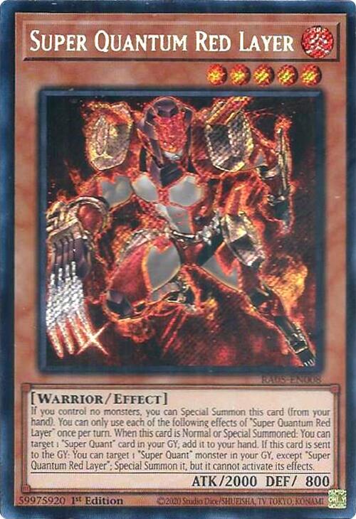 Super Quantum Red Layer (Secret Rare)