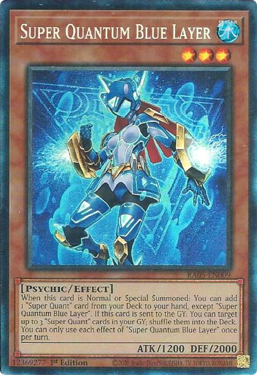 Super Quantum Blue Layer (Collector's Rare) [RA05-EN009] Collector's Rare