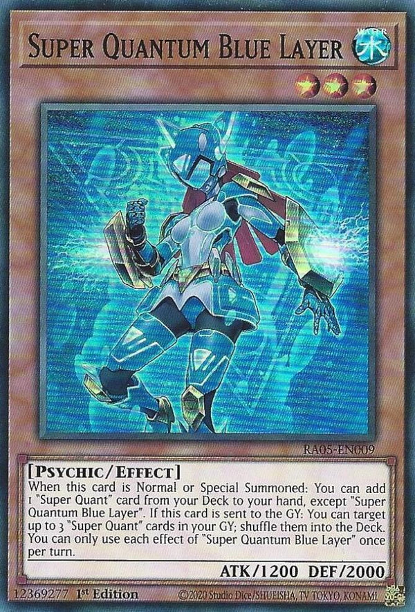 Super Quantum Blue Layer (RA05-EN009) [Super Rare] - Yu-Gi-Oh!