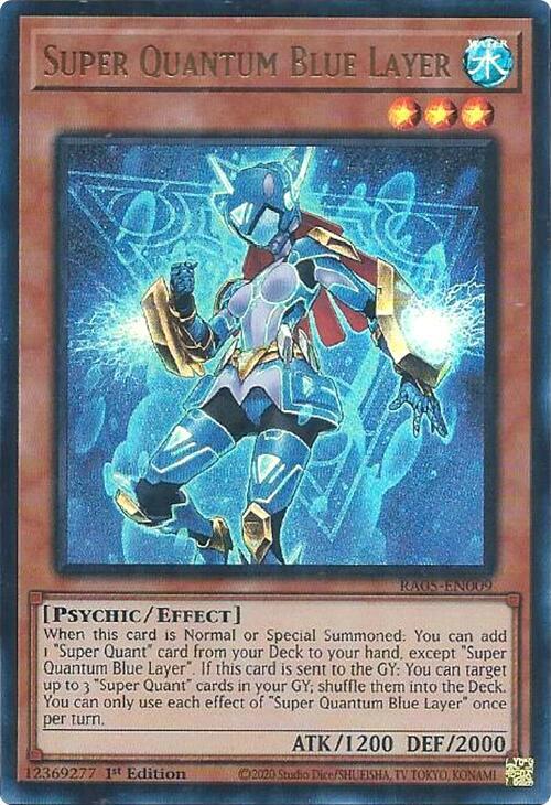 Super Quantum Blue Layer (Ultra Rare) (RA05-EN009) - Yu-Gi-Oh!