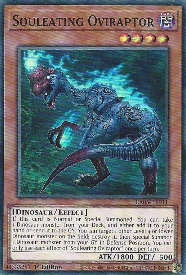Souleating Oviraptor (RA05-EN011) [Super Rare] - Yu-Gi-Oh!
