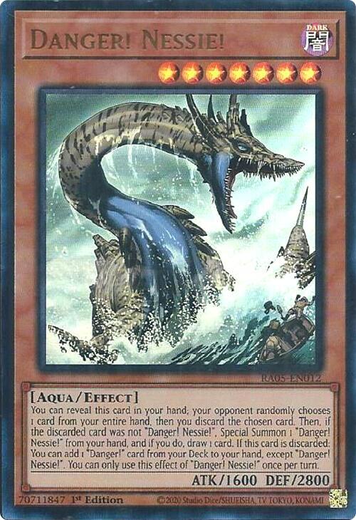 Danger! Nessie! (Ultra Rare) (RA05-EN012) - Yu-Gi-Oh!