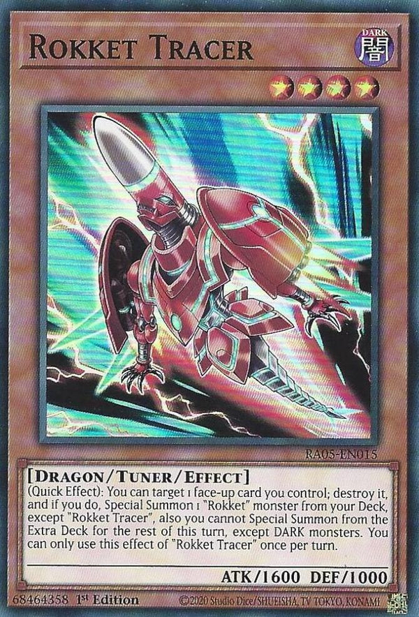 Rokket Tracer (RA05-EN015) [Super Rare] - Yu-Gi-Oh!