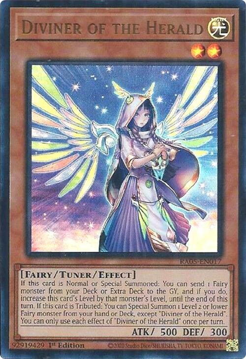 Diviner of the Herald (Ultra Rare) (RA05-EN017) - Yu-Gi-Oh!