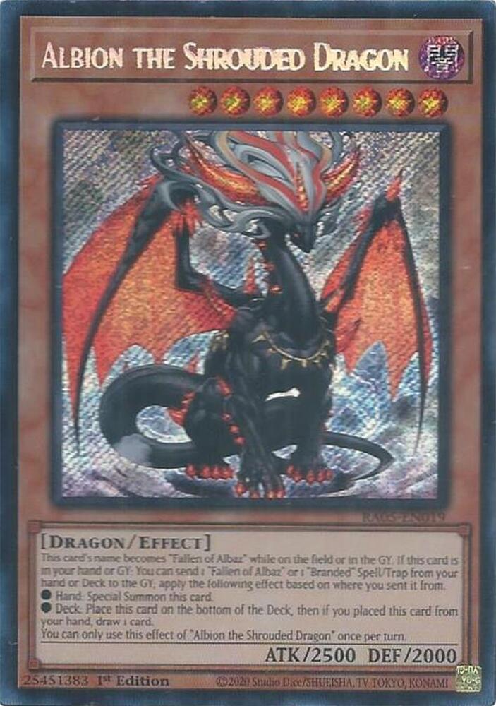 Albion the Shrouded Dragon (Secret Rare)