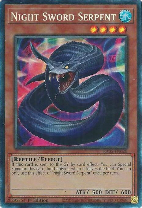 Night Sword Serpent (PCR)