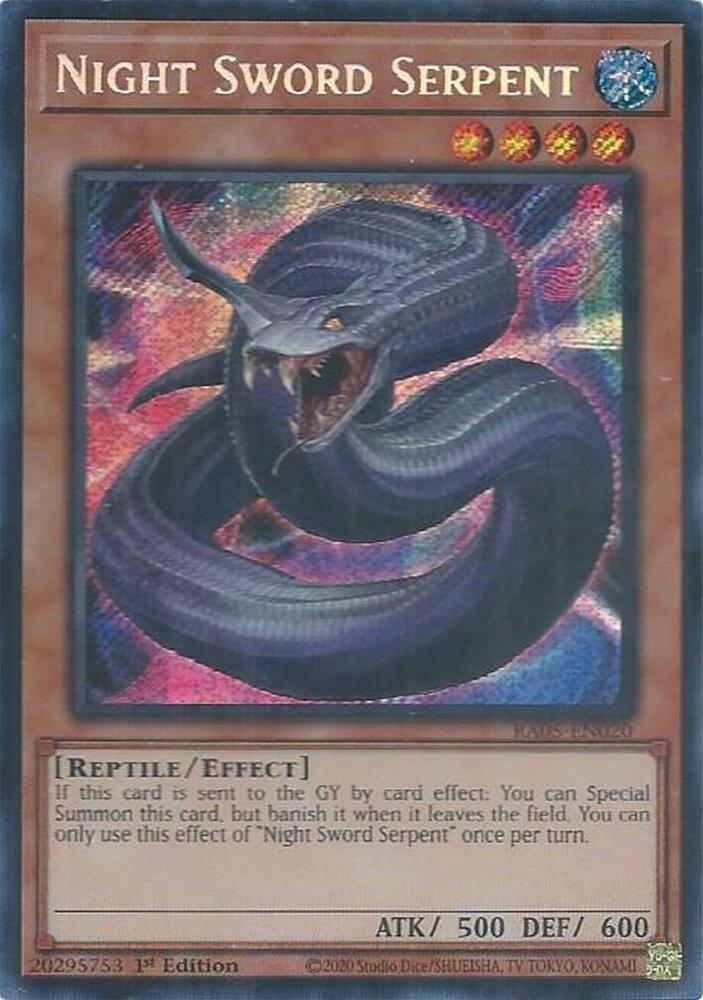 Night Sword Serpent (Secret Rare)