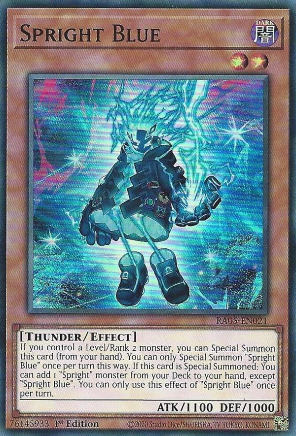 Spright Blue (RA05-EN021) [Super Rare] - Yu-Gi-Oh!