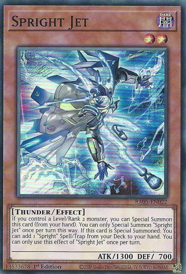 Spright Jet (RA05-EN022) [Super Rare] - Yu-Gi-Oh!