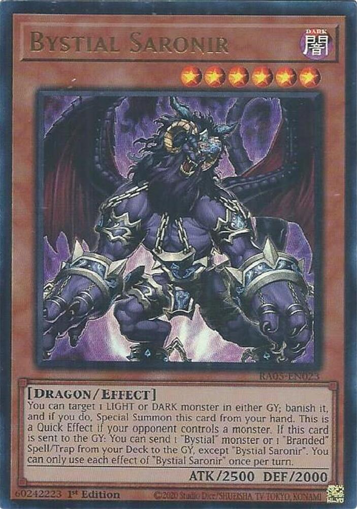 Bystial Saronir (Ultra Rare)