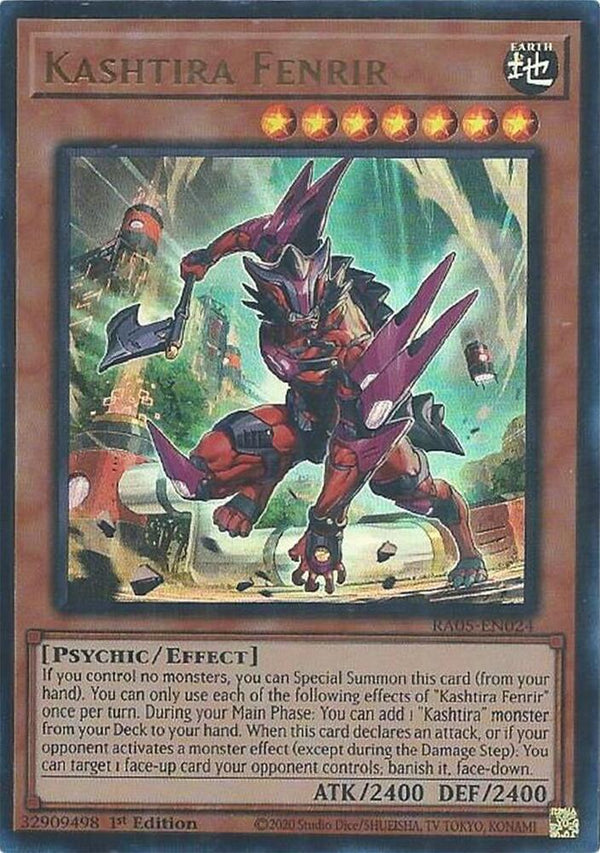 Kashtira Fenrir (Ultra Rare) (RA05-EN024) - Yu-Gi-Oh!