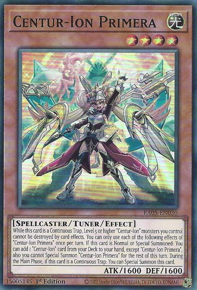 Centur-Ion Primera [RA05-EN030] Super Rare