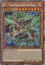 Fire King High Avatar Kirin (Platinum Secret Rare) (RA05-EN032) - Yu-Gi-Oh!