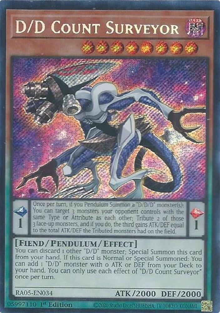 D/D Count Surveyor (Secret Rare)