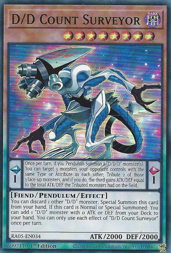 D/D Count Surveyor (RA05-EN034) [Super Rare] - Yu-Gi-Oh!