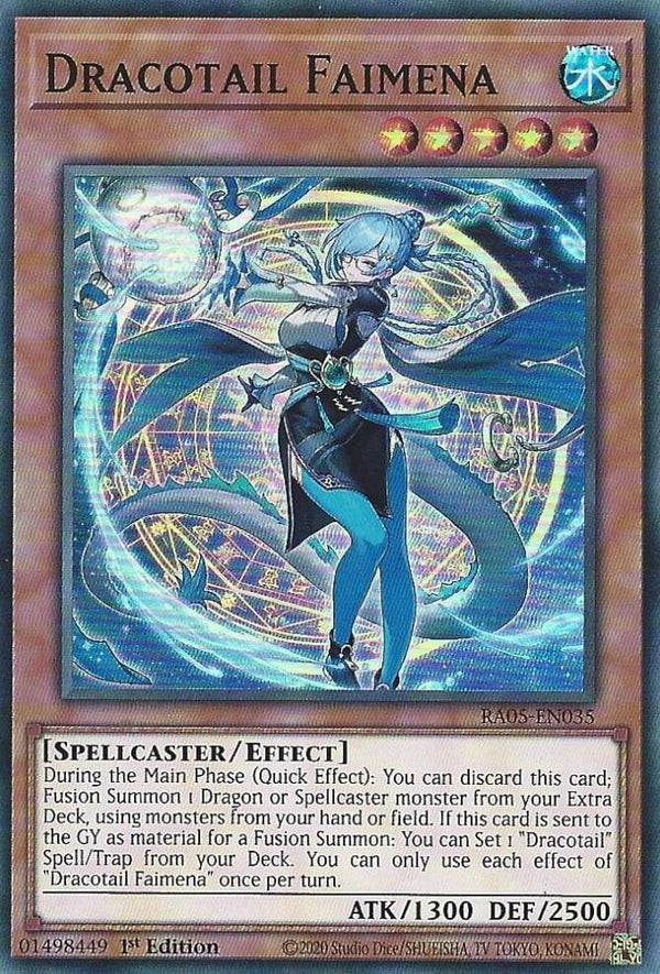 Dracotail Faimena (RA05-EN035) [Super Rare] - Yu-Gi-Oh!