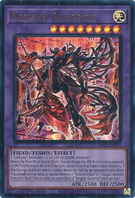 Despian Quaeritis (Ultra Rare) (RA05-EN036) - Yu-Gi-Oh!