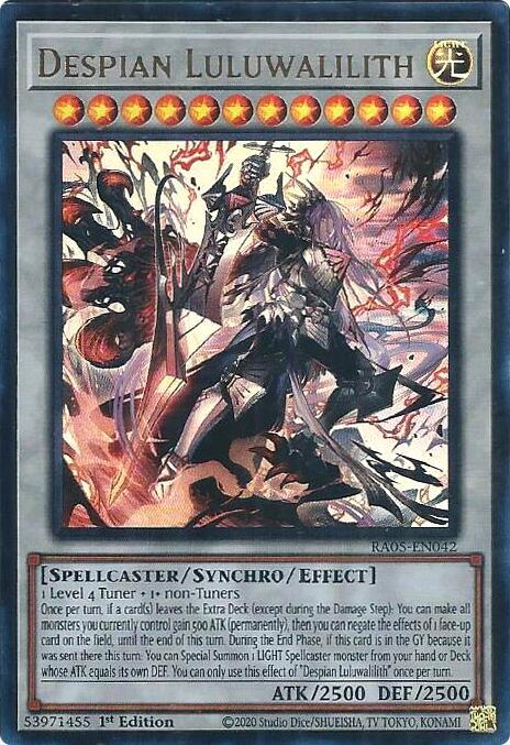 Despian Luluwalilith (Ultra Rare) (RA05-EN042) - Yu-Gi-Oh!