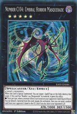 Number C104: Umbral Horror Masquerade (RA05-EN046) [Super Rare] - Yu-Gi-Oh!
