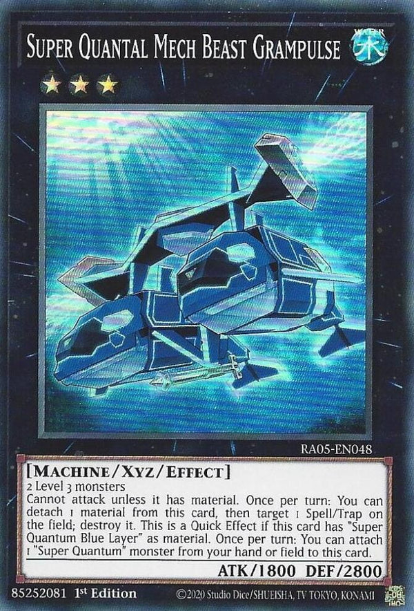 Super Quantal Mech Beast Grampulse (RA05-EN048) [Super Rare] - Yu-Gi-Oh!