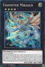 Exosister Mikailis (RA05-EN050) [Super Rare] - Yu-Gi-Oh!
