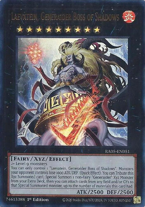Laevatein, Generaider Boss of Shadows (Ultra Rare) (RA05-EN051) - Yu-Gi-Oh!