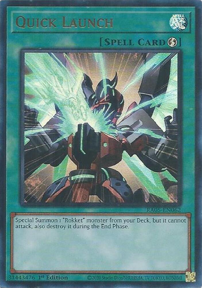 Quick Launch (Ultra Rare)