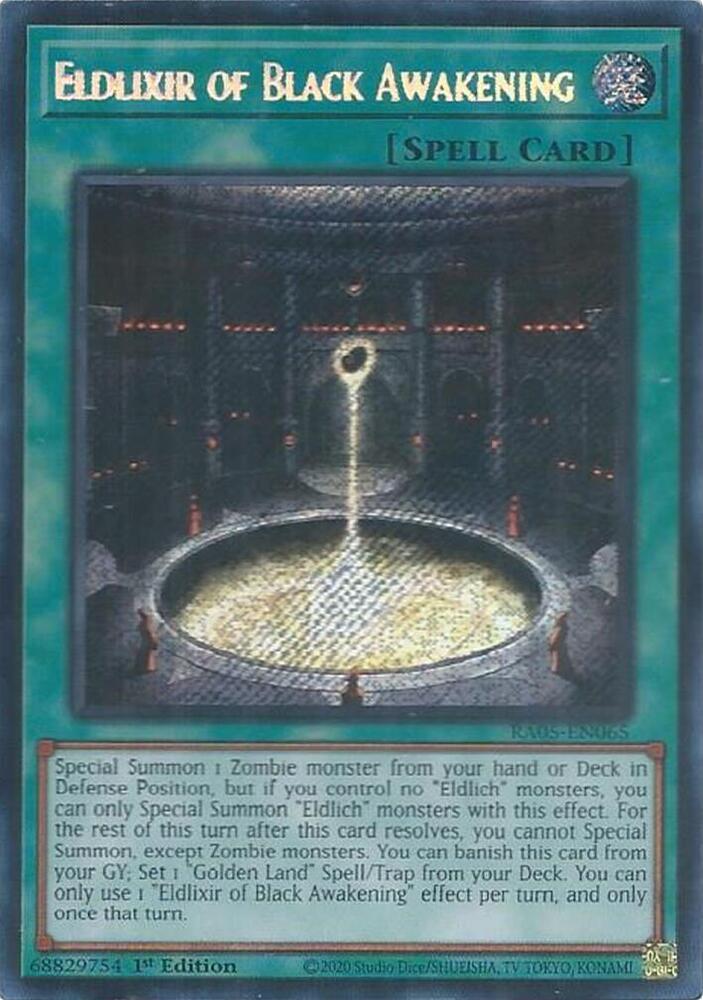Eldlixir of Black Awakening (Secret Rare)