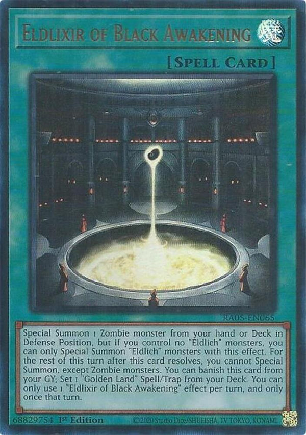 Eldlixir of Black Awakening (Ultra Rare) (RA05-EN065) - Yu-Gi-Oh!