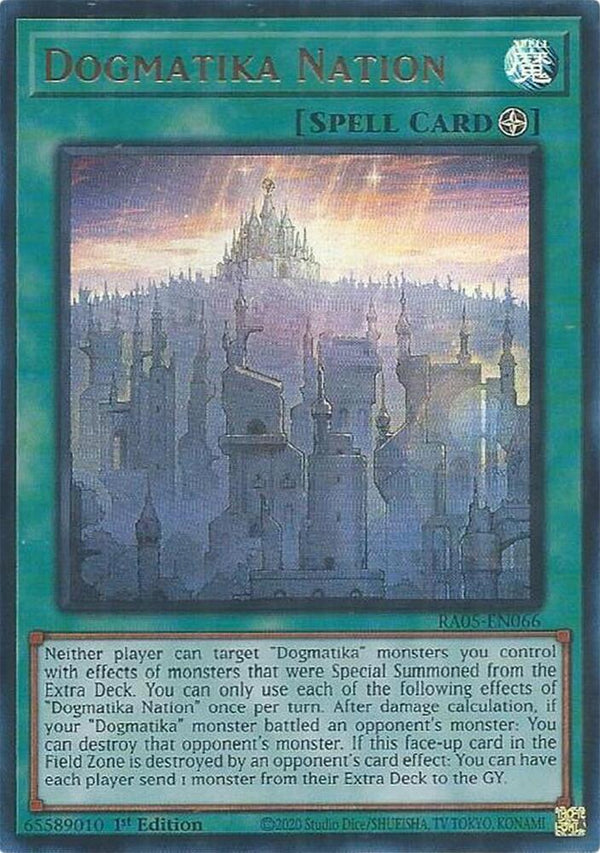 Dogmatika Nation (Ultra Rare) (RA05-EN066) - Yu-Gi-Oh!